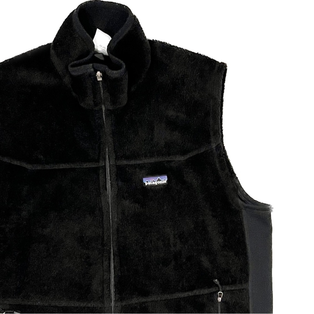Men’s Patagonia Polartec Thermal Pro Vest Black Fleece Men’s Size Large
